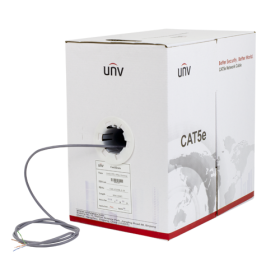 Cablu UTP cat5e 0.45mm, cupru integral, cutie 305 metri - UNV CAB-LC2100B-E-IN UNV Cables - 1